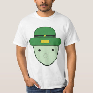 Leprechaun Green Coloured Sketch Meme T-Shirt