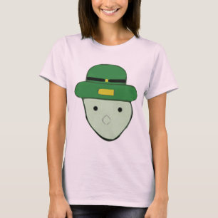Leprechaun Green Coloured Sketch Meme T-Shirt