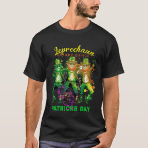 Leprechaun Griddy Dance St Patricks Day 2023 Boys T-Shirt