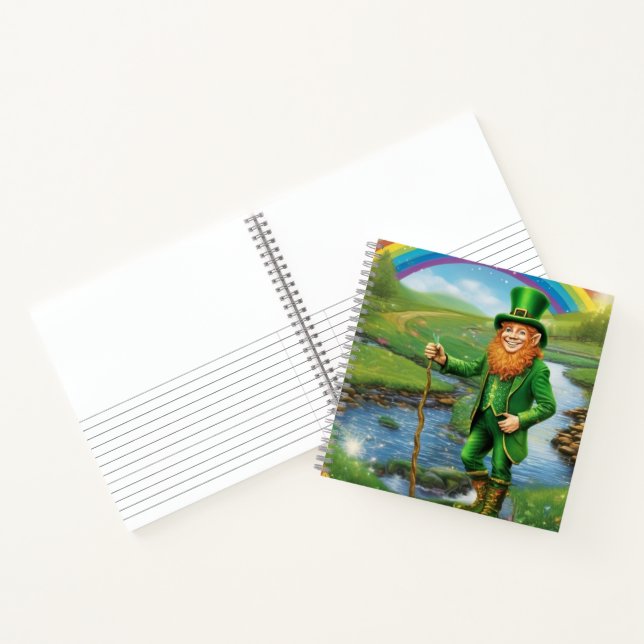 Leprechaun Hardcover Notebook (Inside)