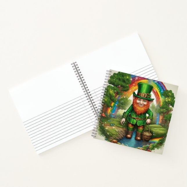 Leprechaun Hardcover Notebook (Inside)