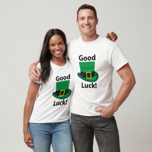Leprechaun Hat Good Luck St Patricks Day T-Shirt
