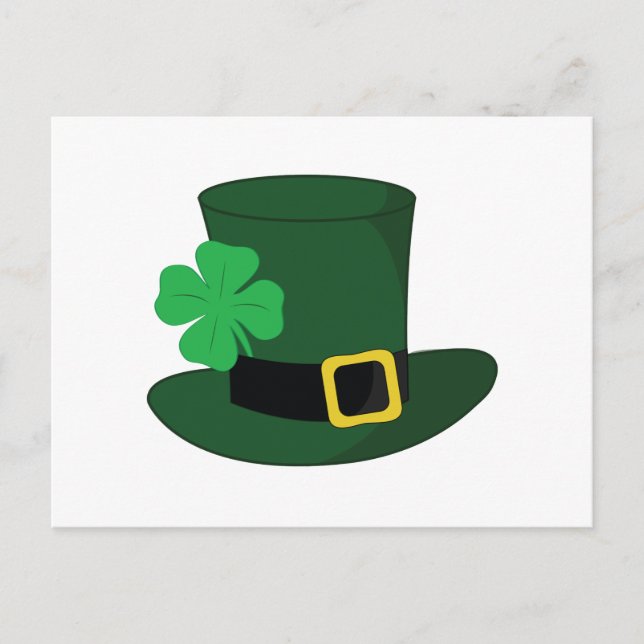 Leprechaun Hat Postcard (Front)