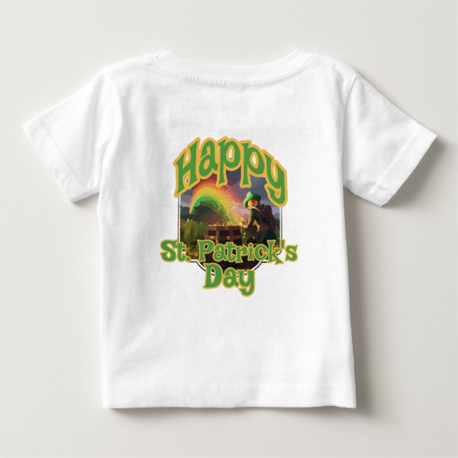 Leprechaun Hideaway Baby T-Shirt (Back)