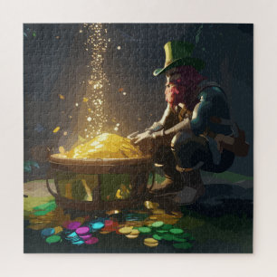 Leprechaun Hideaway Jigsaw Puzzle