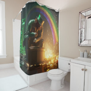 Leprechaun Hideaway Shower Curtain