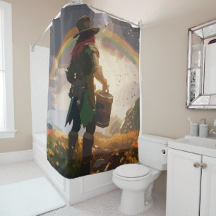 Leprechaun Hideaway Shower Curtain