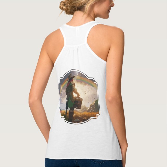 Leprechaun Hideaway Singlet (Back)