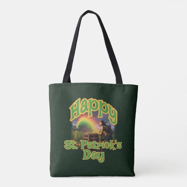 Leprechaun Hideaway Tote Bag (Back)