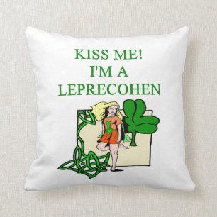 leprechaun joke cushion