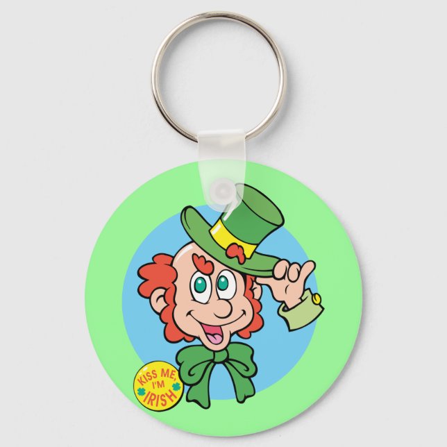 Leprechaun Key Ring (Front)