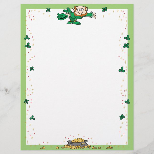 Leprechaun Letterhead (Front)
