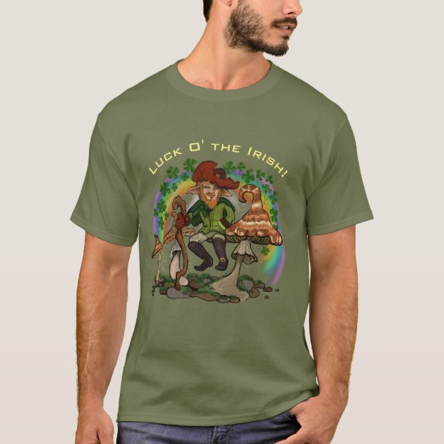 Leprechaun, Luck O' the Irish! Shirt (Front)