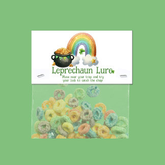 Leprechaun Lure, St Patricks Day Trap Bait Appointment Card