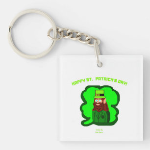 Leprechaun Magic Square Key Chain
