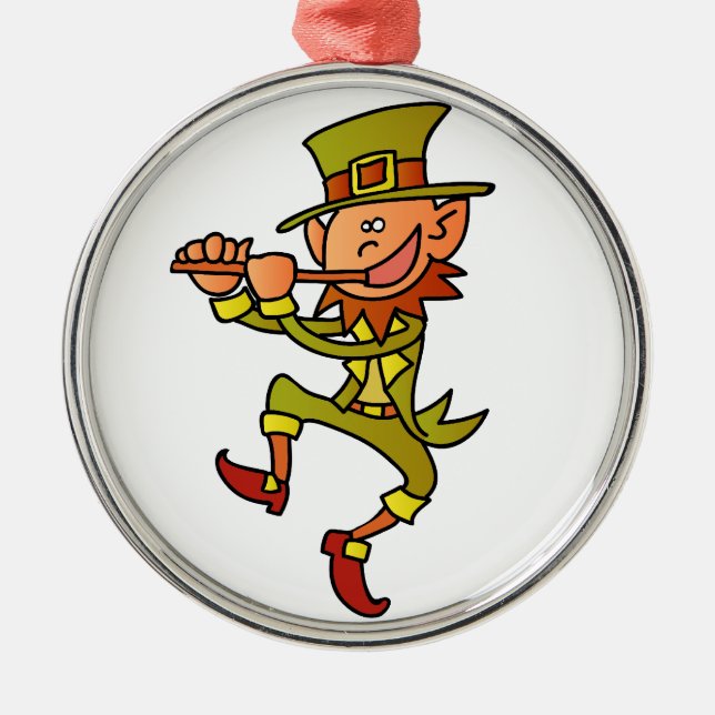 leprechaun metal tree decoration (Front)
