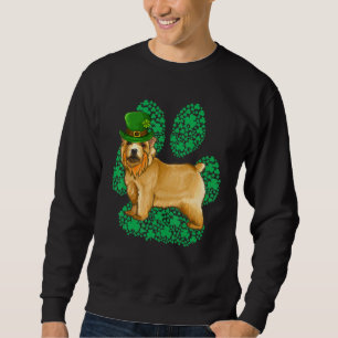 Leprechaun Norwich Terrier St Patricks Day Shamroc Sweatshirt