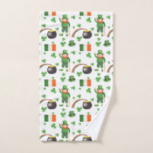 Leprechaun Pattern, Irish, Ireland, St. Paddy's