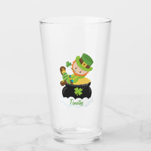 Leprechaun Pot of Gold Glass