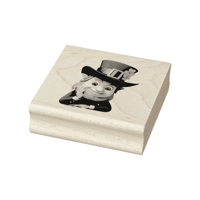 Leprechaun Rubber Stamp (Stamp)