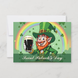Leprechaun’s Cheers Beneath the Rainbow