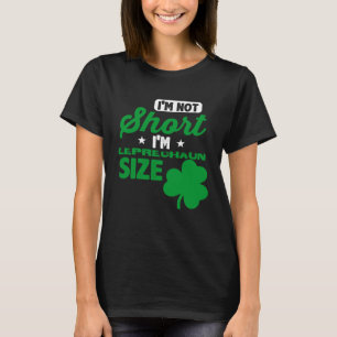 Leprechaun Short Person St Patricks Day  Drinking  T-Shirt