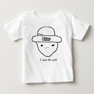 Leprechaun Sketch Baby T-Shirt