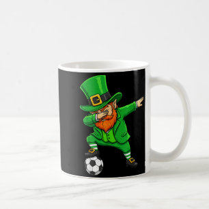 Leprechaun Soccer Green St Patricks Day Sport Men Coffee Mug