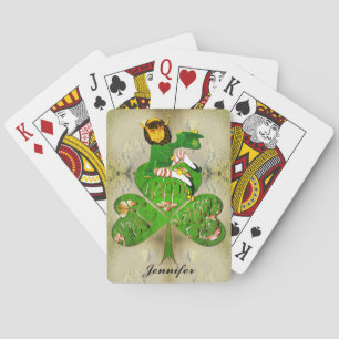 Leprechaun St. Patrick's Classic Playing Cards