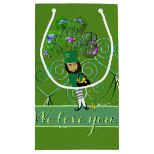 Leprechaun St. Patrick's Day Small Gift Bag