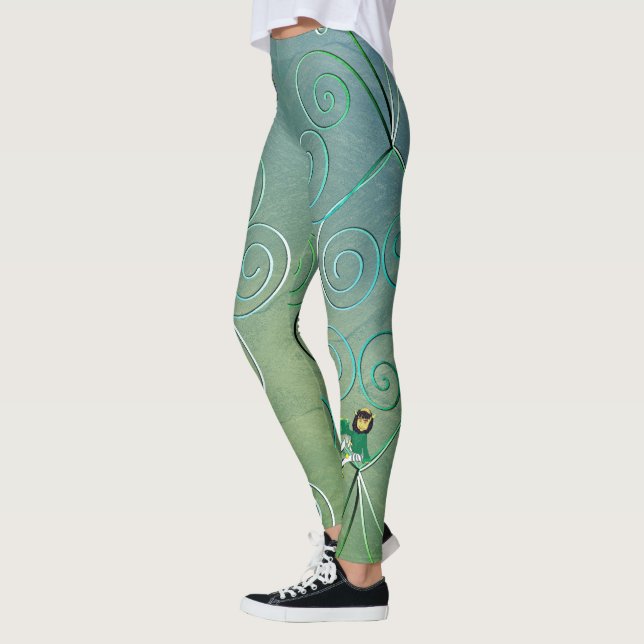 Leprechaun St. Patrick's Leggings (Left)