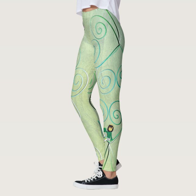 Leprechaun St. Patrick's Leggings (Left)