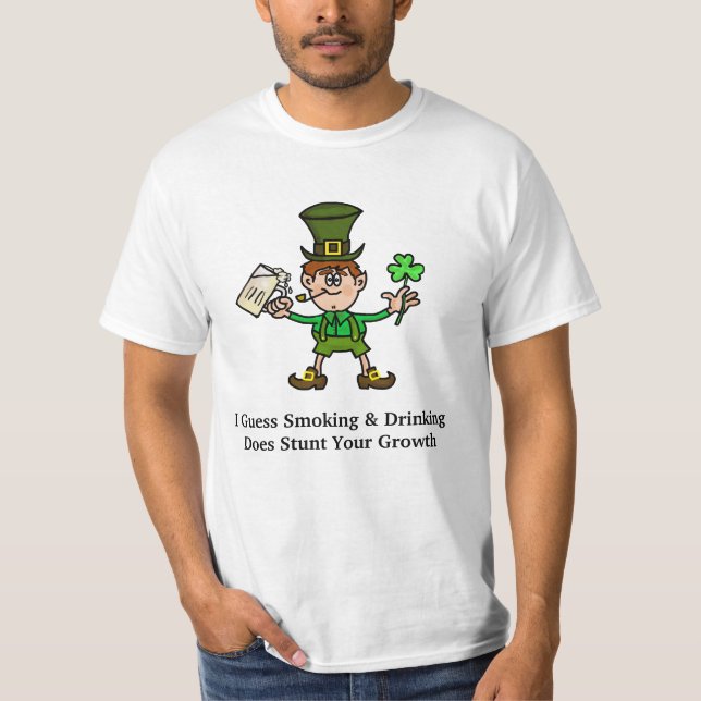 Leprechaun Stunted Growth T-shirt (Front)
