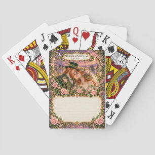 Leprechaun Wedding Guest Book Signing Deck Playing Cards
