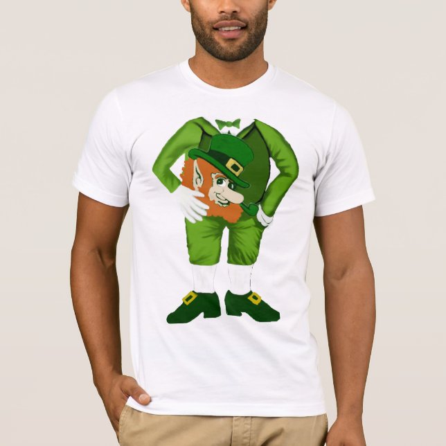 Leprechaun (You supply the head) T-Shirt (Front)