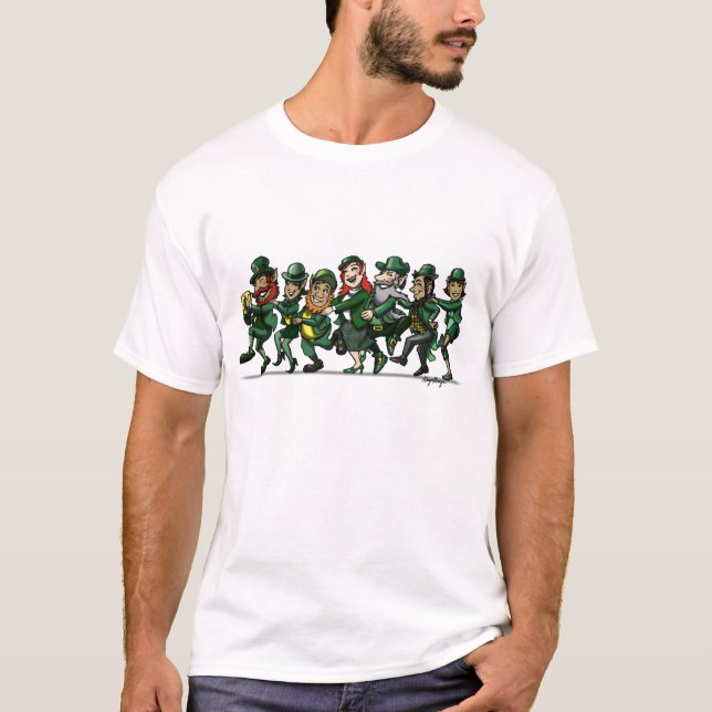 Leprechauns Conga T-Shirt (Front)