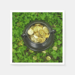 Leprechaun's Pot of Gold! Napkins