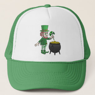 Leprechauns Saint Patrick's Day Trucker Hat