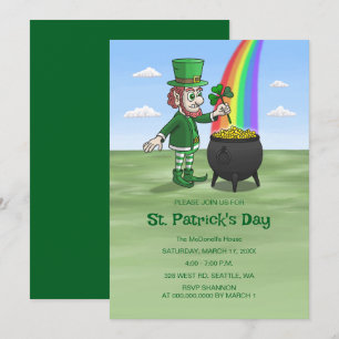 Leprechauns St. Patrick's Day Invitation