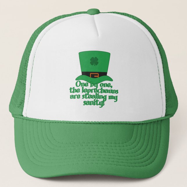 Leprechauns Stealing Sanity hats (Front)