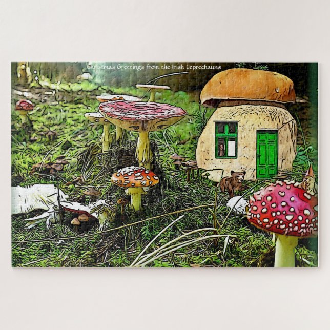Leprechauns where the little people Live Ireland J Jigsaw Puzzle (Horizontal)