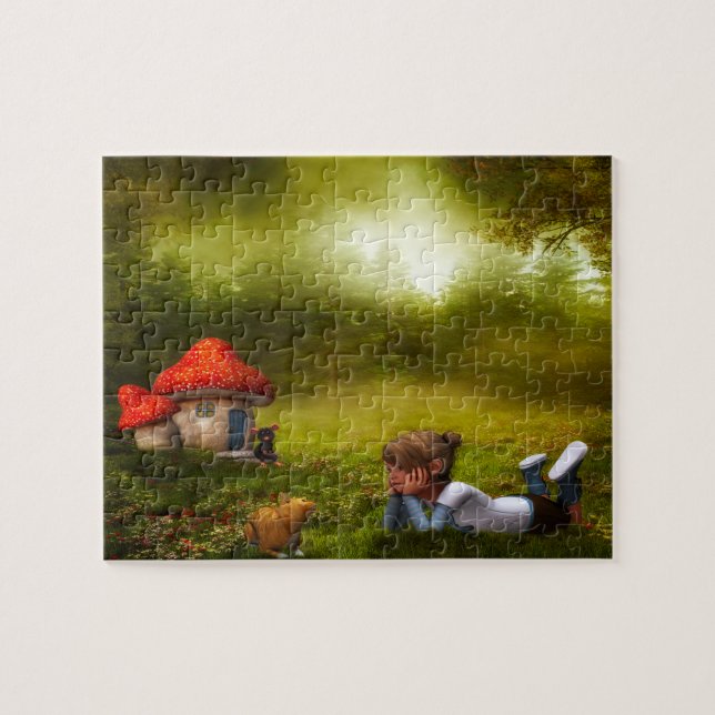 Leprechauns where the little people Live Ireland Jigsaw Puzzle (Horizontal)