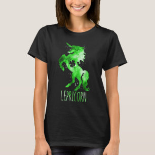 Lepricorn Unicorn St Patricks Day Girls Women Sham T-Shirt