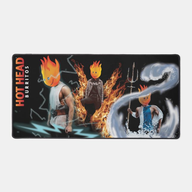 Leroy Trio Desk Mat (Front)