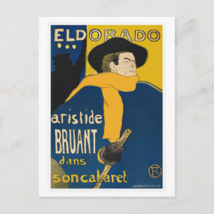 Les Ambassadeurs- Aristide Bruant (1892) Postcard
