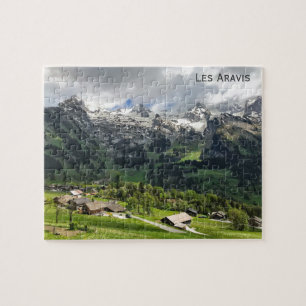 Les Aravis, French Alps Jigsaw Puzzle