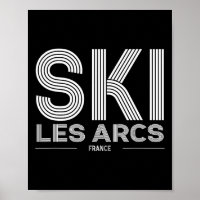 Les Arcs Ski Resort France Alps French Skiing Souv