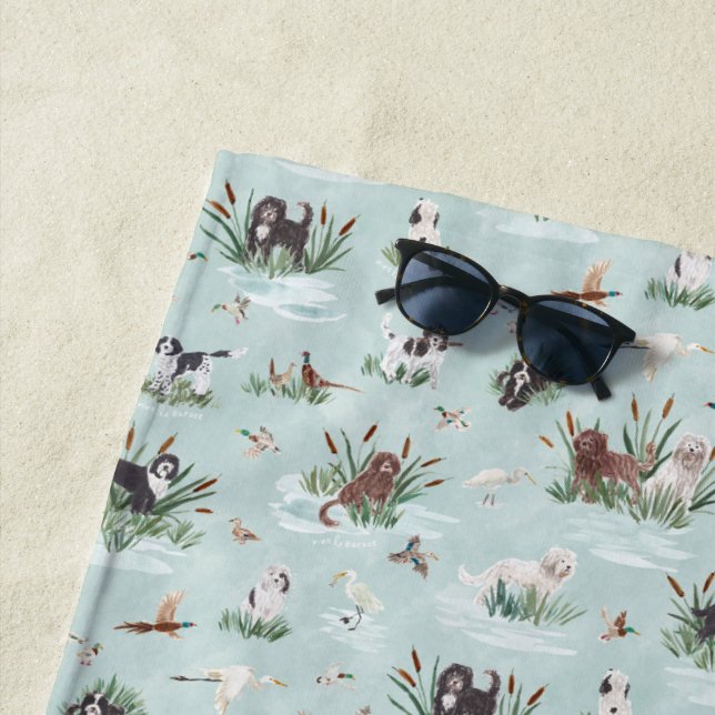 LES BARBETS BEACH TOWEL (In Situ)