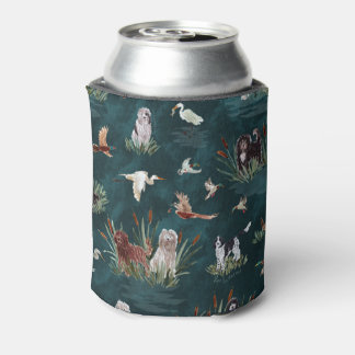 LES BARBETS Deep Teal Can Cooler