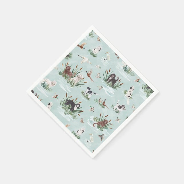 LES BARBETS NAPKIN (Corner)